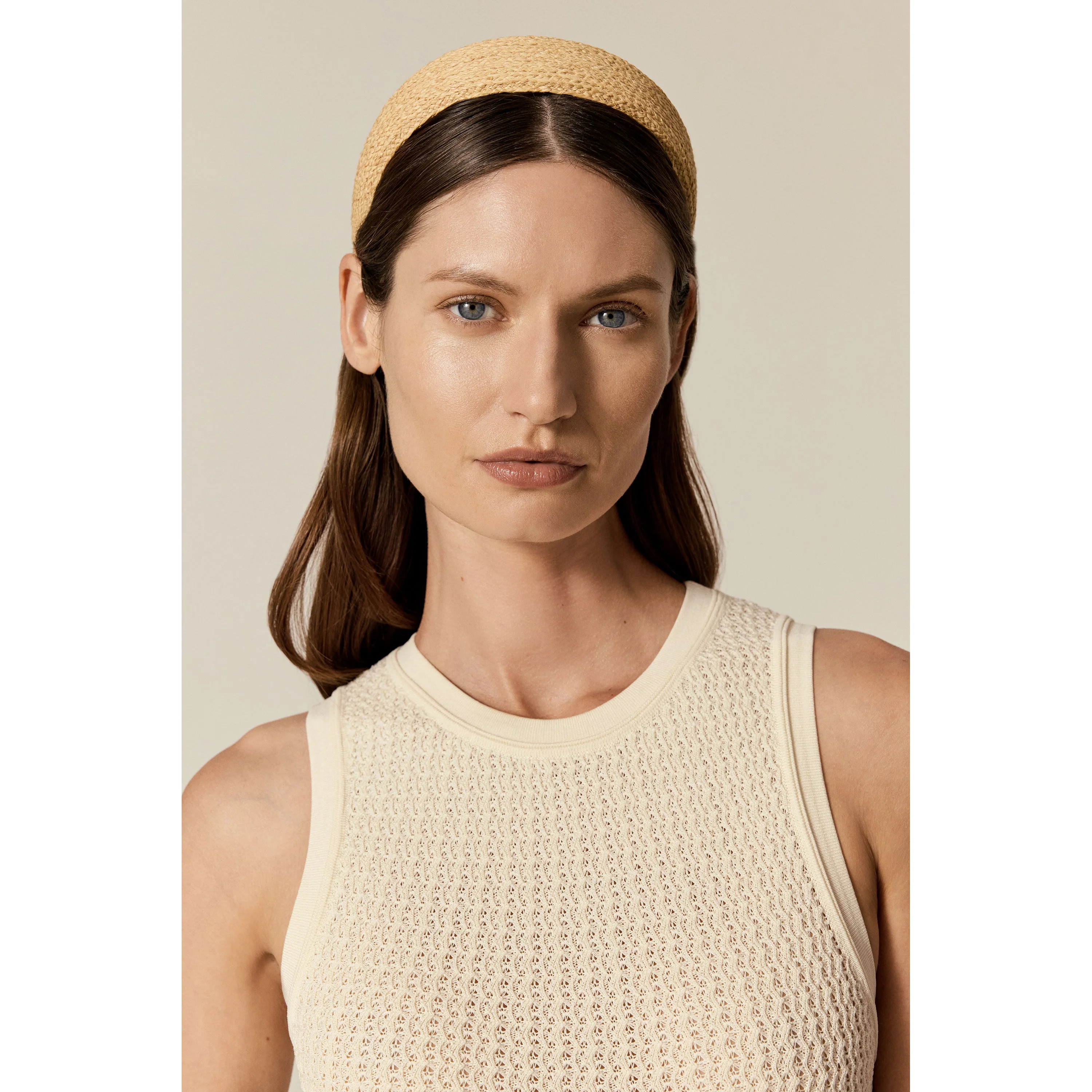 Nimak Raffia Braid Headband - Image 2