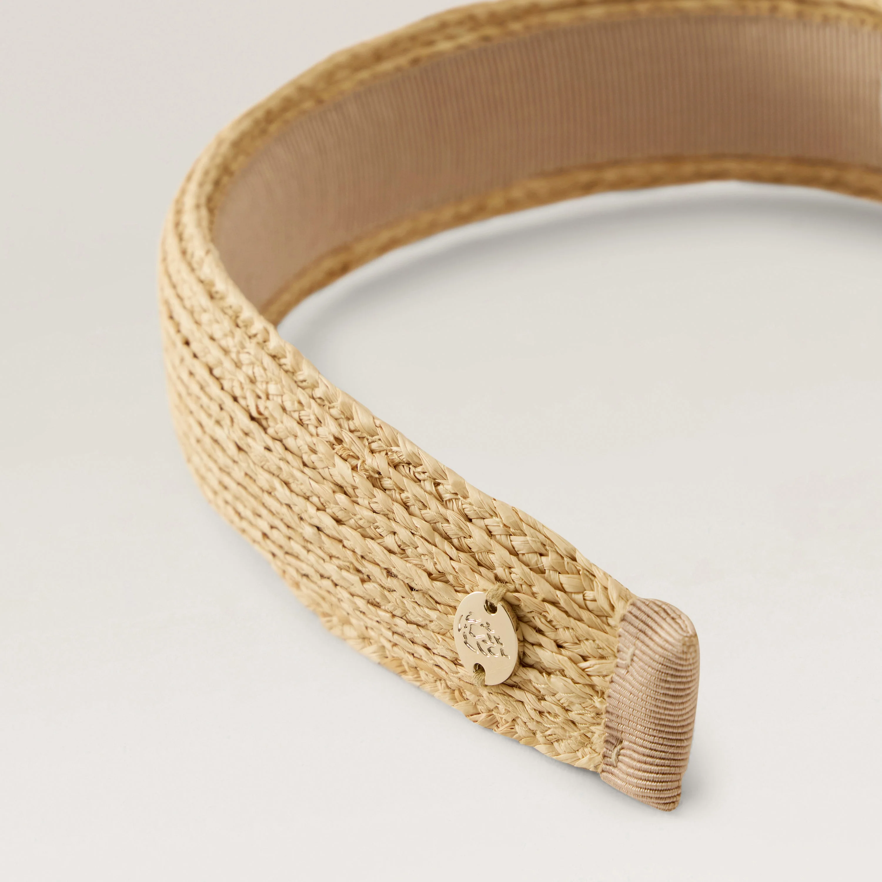 Nimak Raffia Braid Headband - Image 4