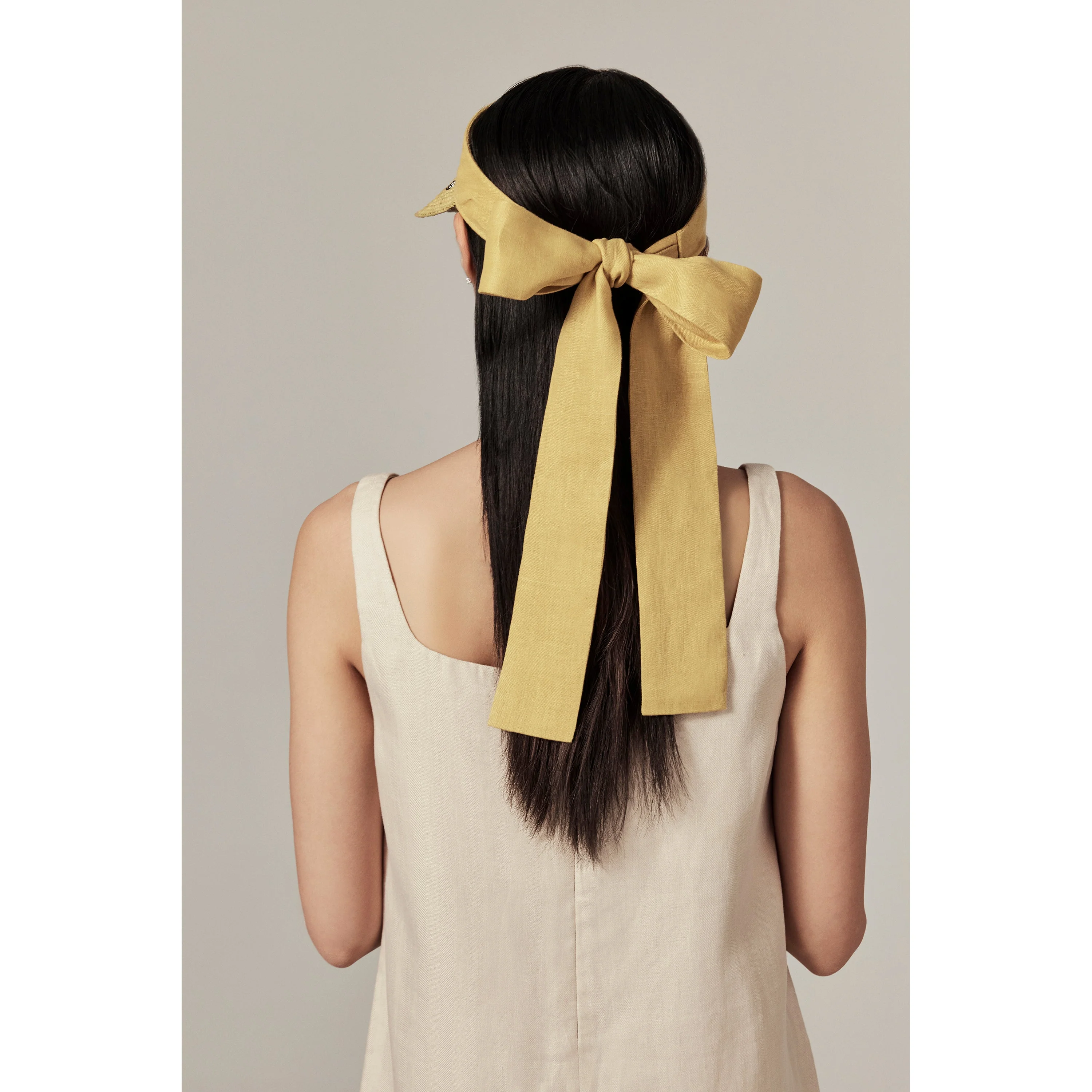 Parker Raffia Peak Visor - Image 3