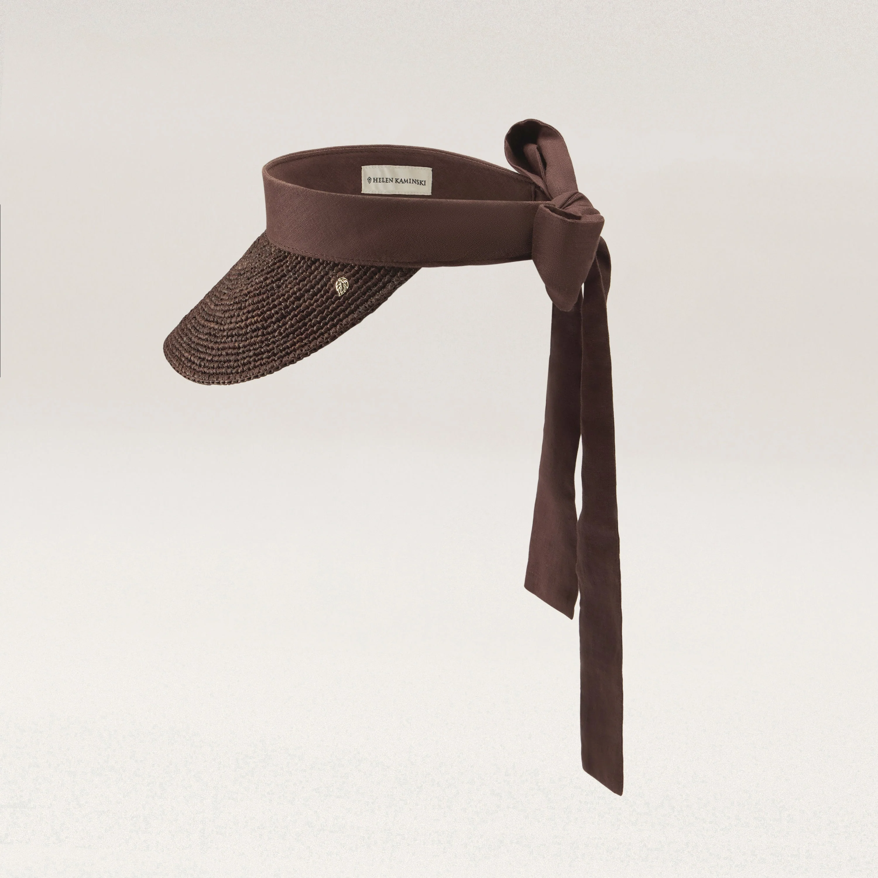Parker Raffia Peak Visor - Image 4