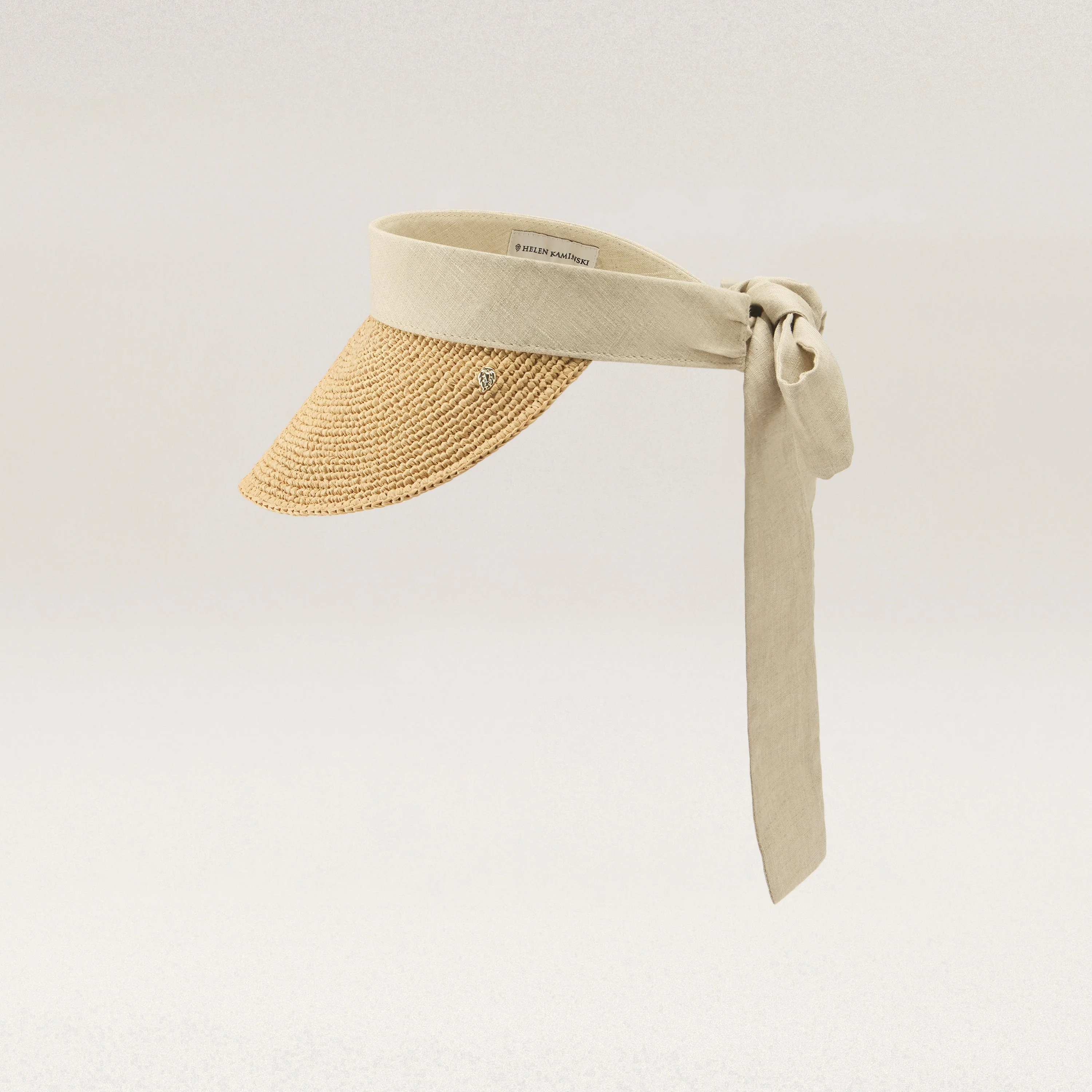 Parker Raffia Peak Visor - Image 3