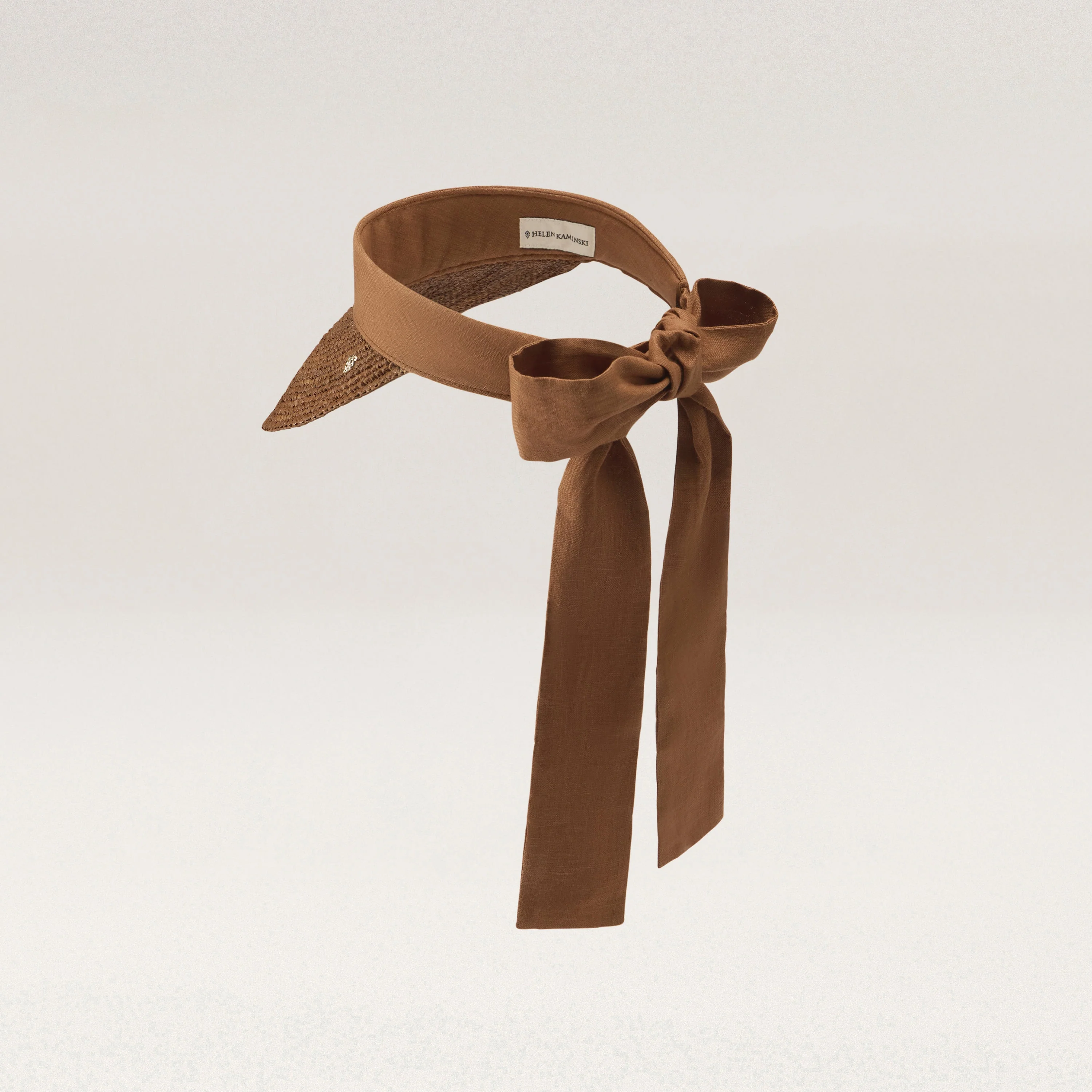 Parker Raffia Peak Visor - Image 3