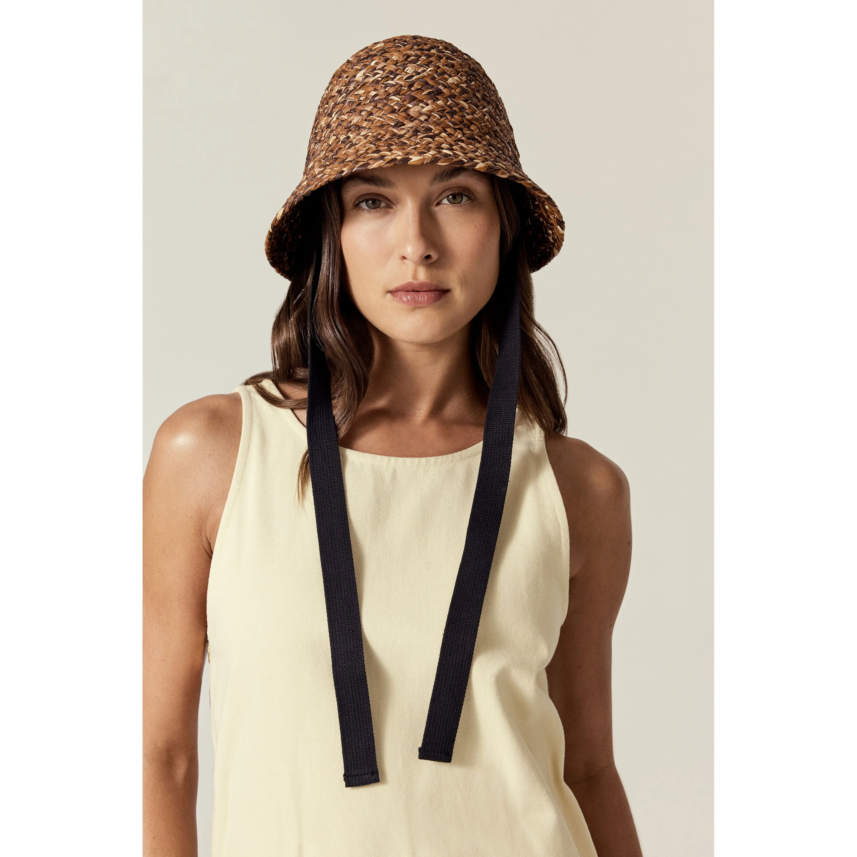 Passara Raffia Braid Cloche - Image 2