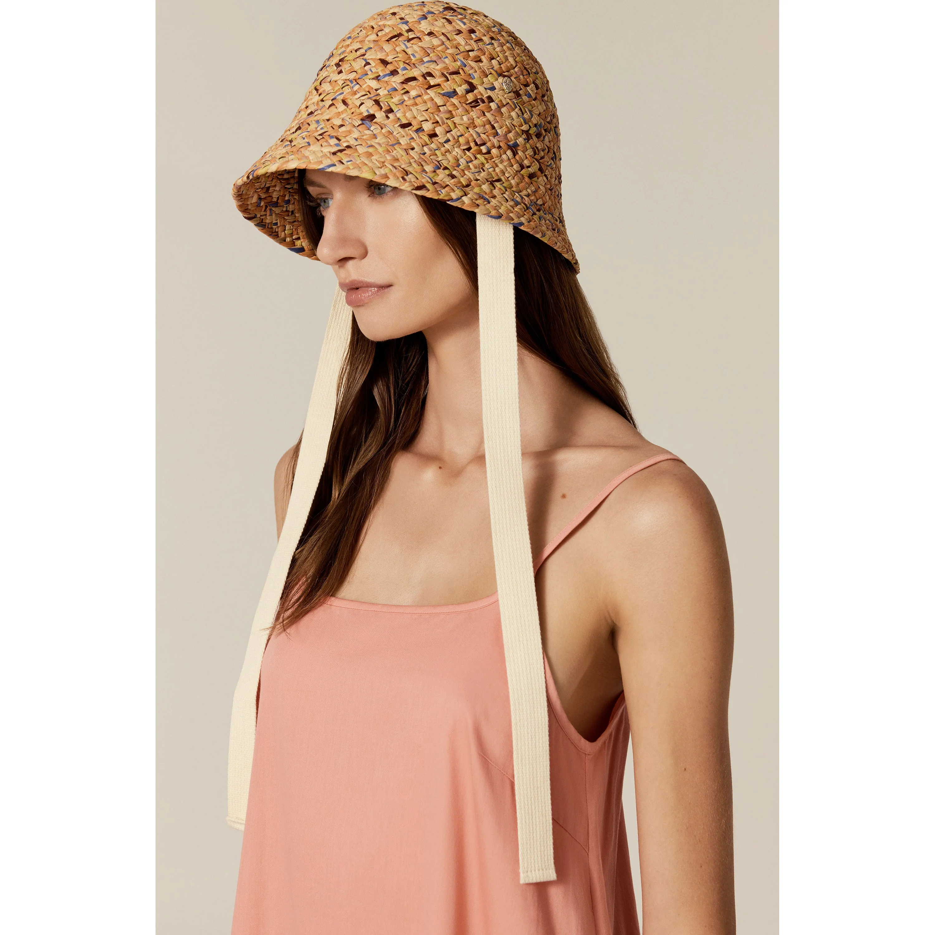 Passara Raffia Braid Cloche - Image 2
