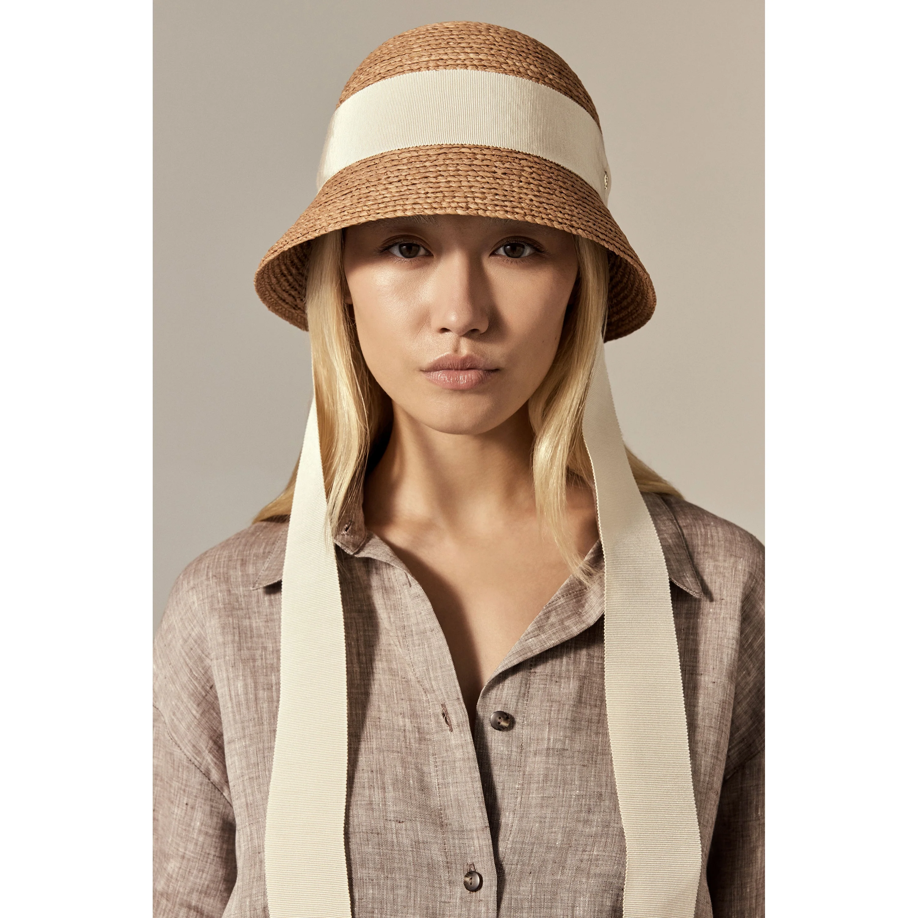Pippette Raffia Braid Cloche - Image 2