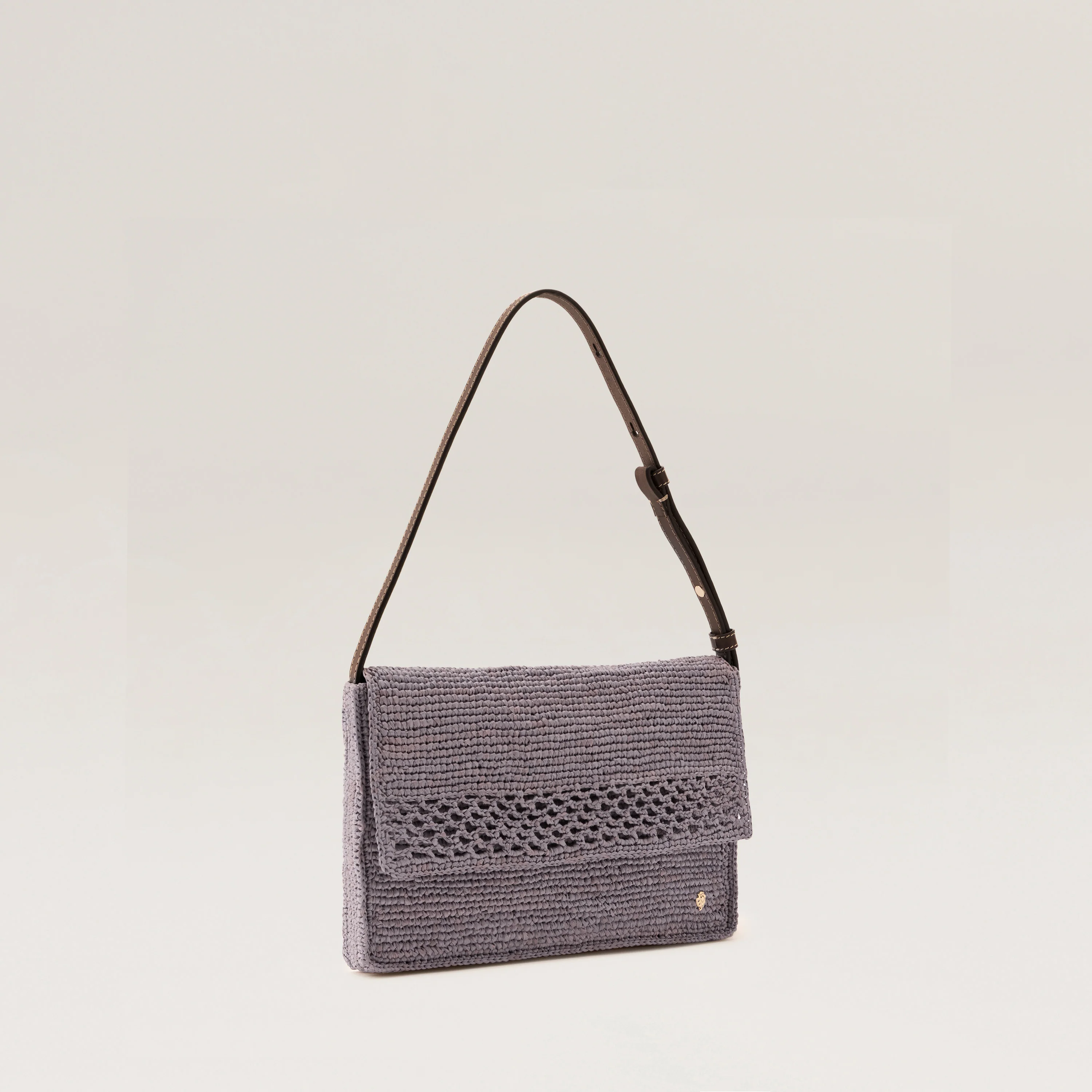 Poppy Raffia Crochet Crossbody - Image 3