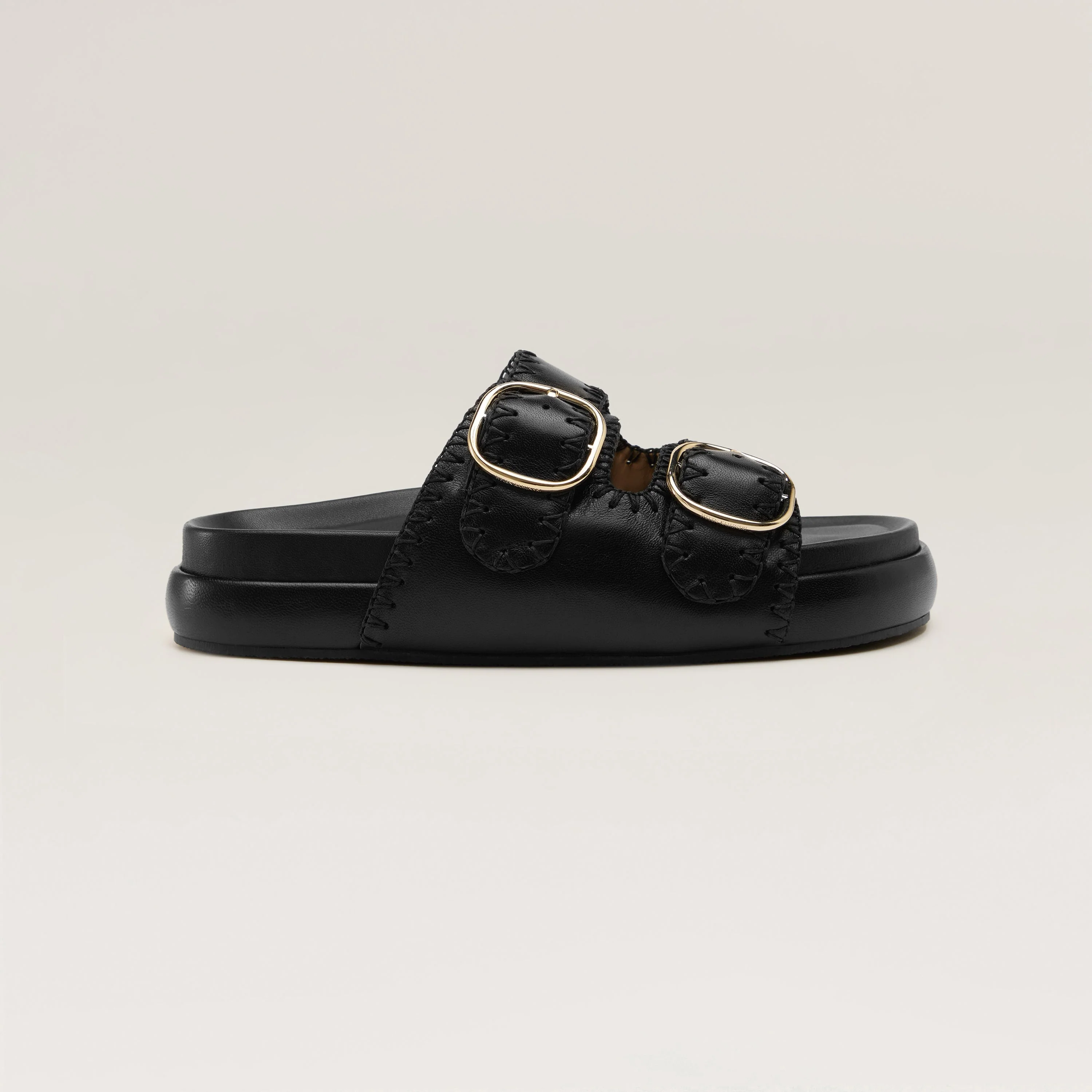 Quinn Leather Slide