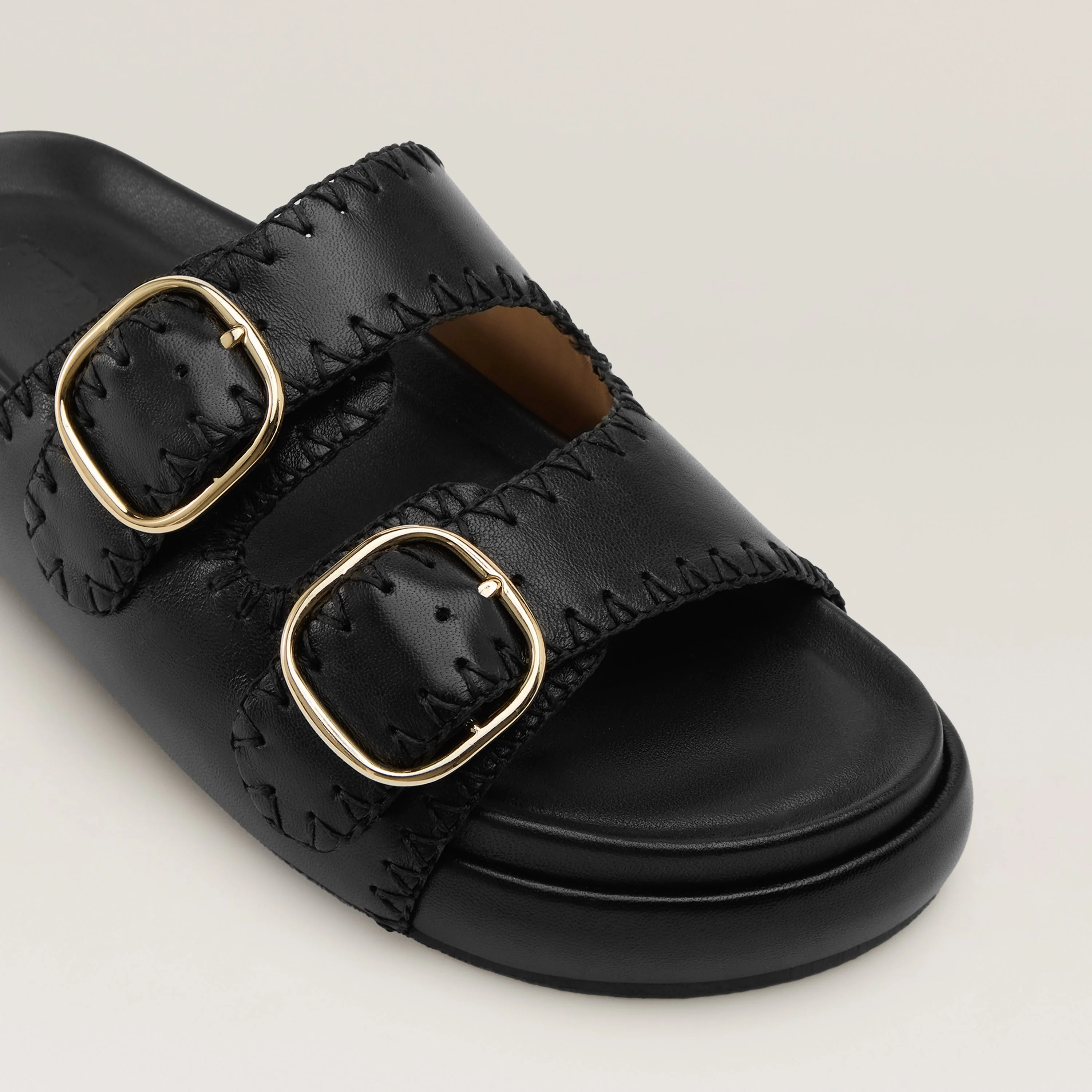 Quinn Leather Slide - Image 3
