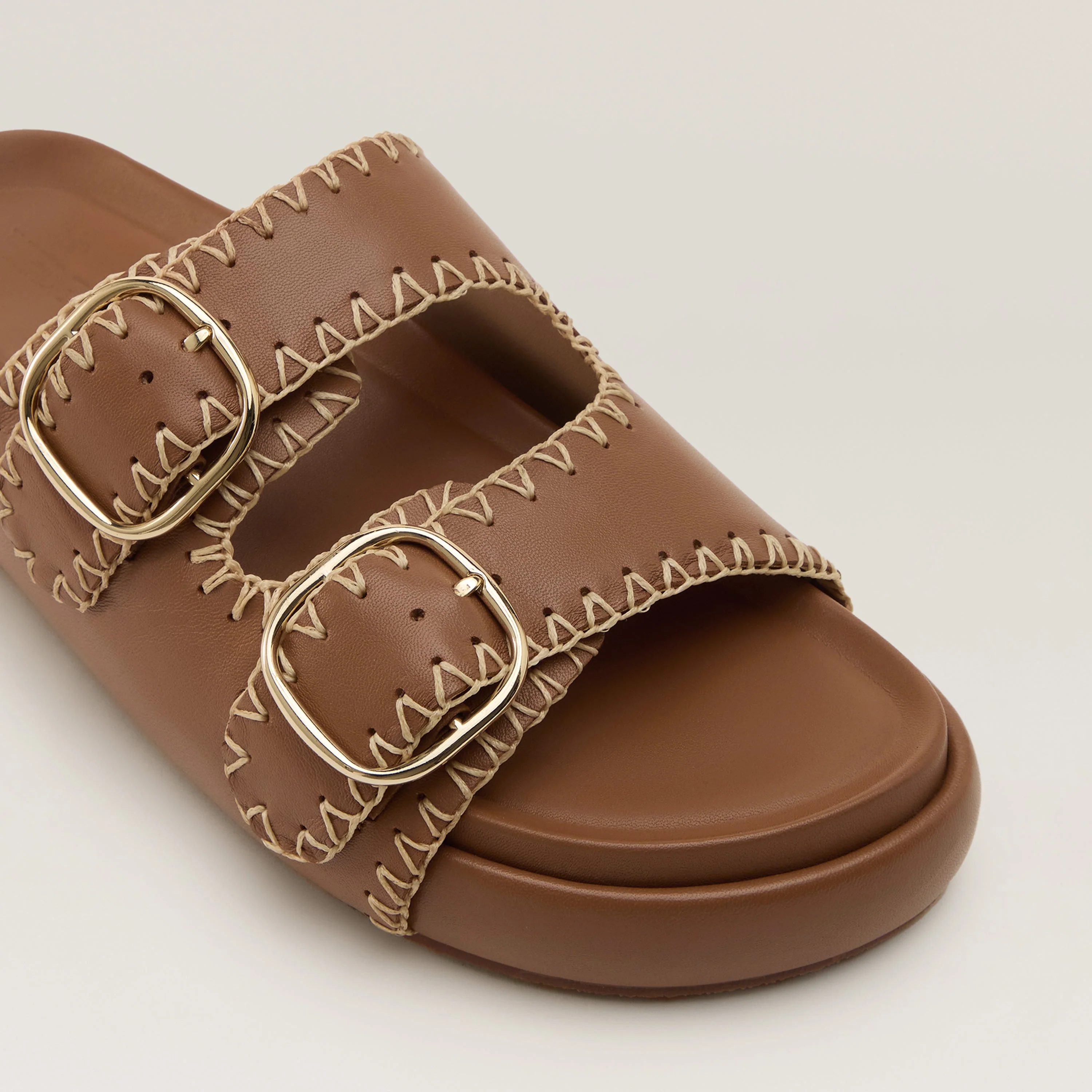 Quinn Leather Slide - Image 3