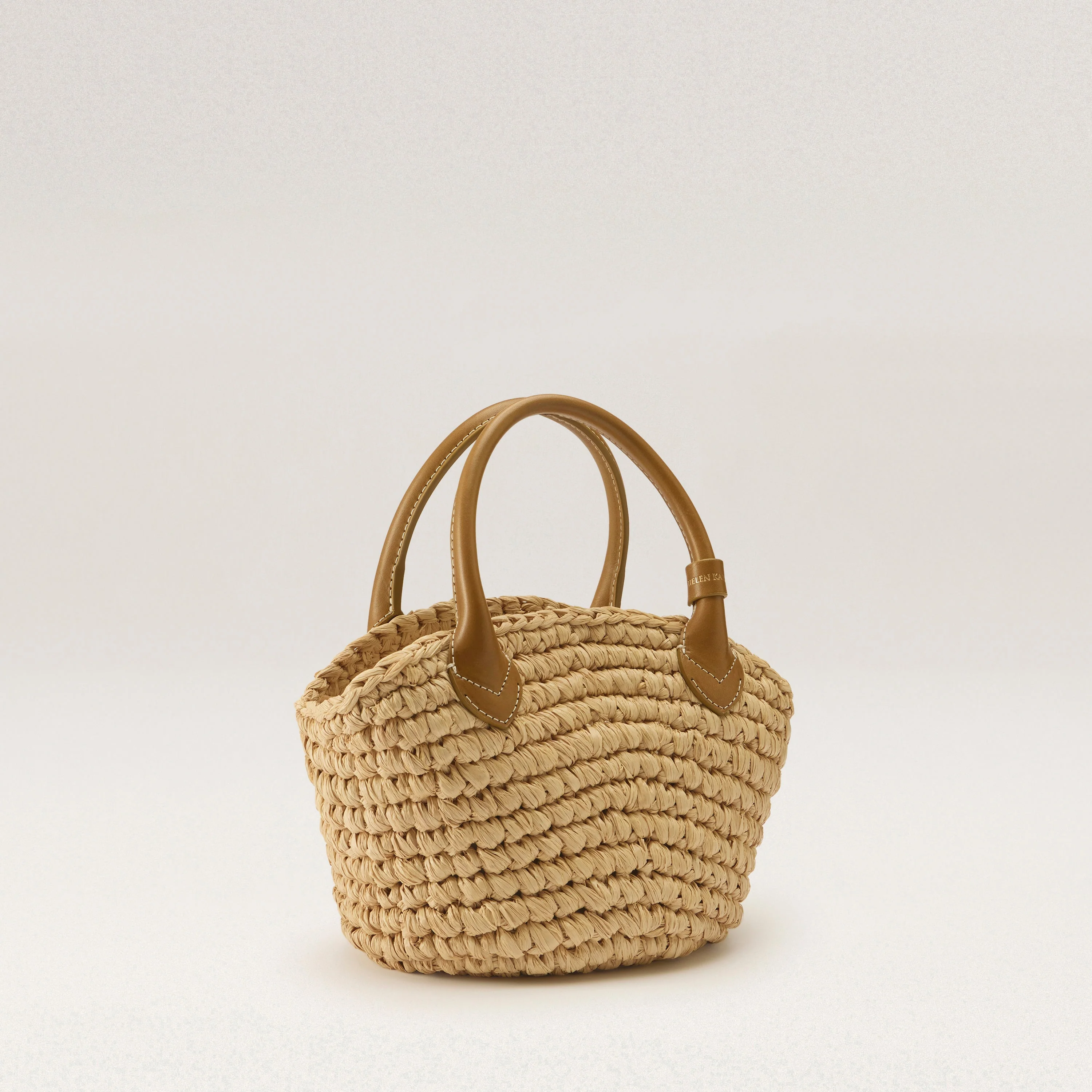 Raya Raffia Handmade Basket - Image 3