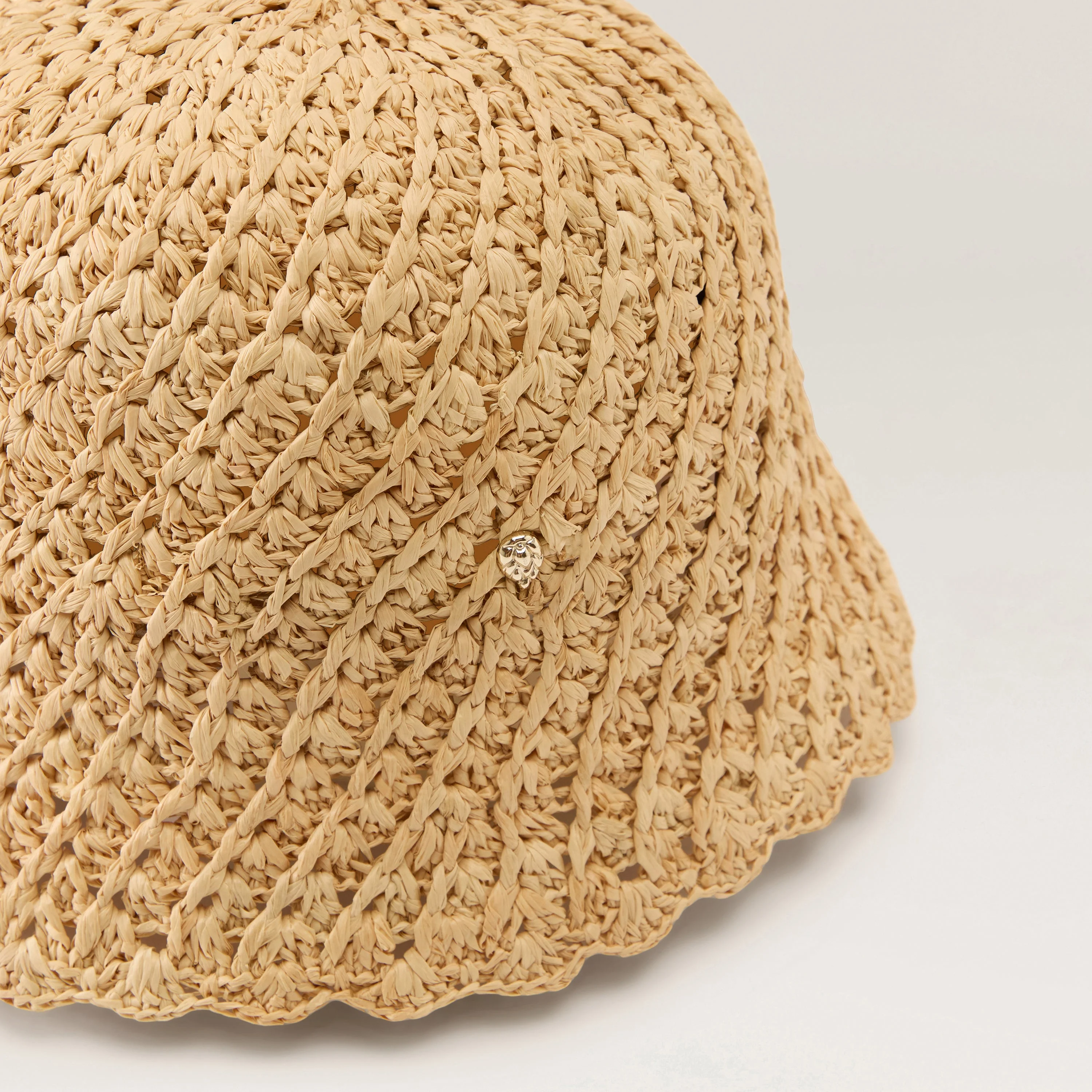 Rio Raffia Crochet Cloche - Image 4