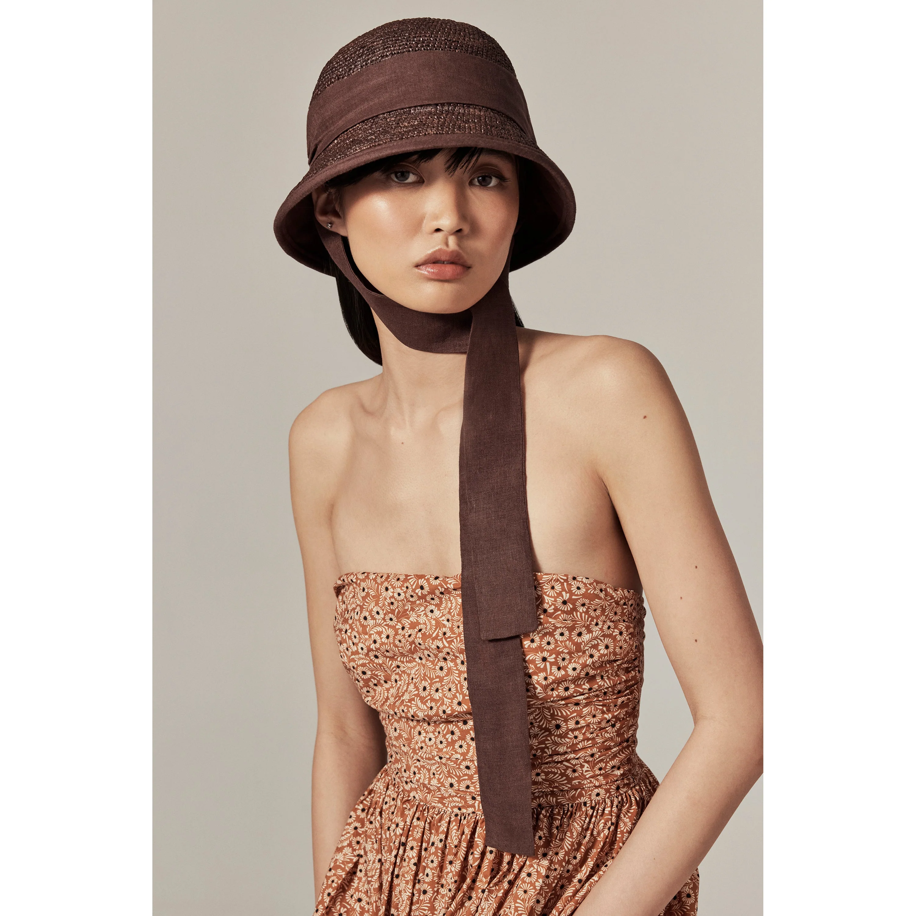 Sana Raffia Cloche - Image 2