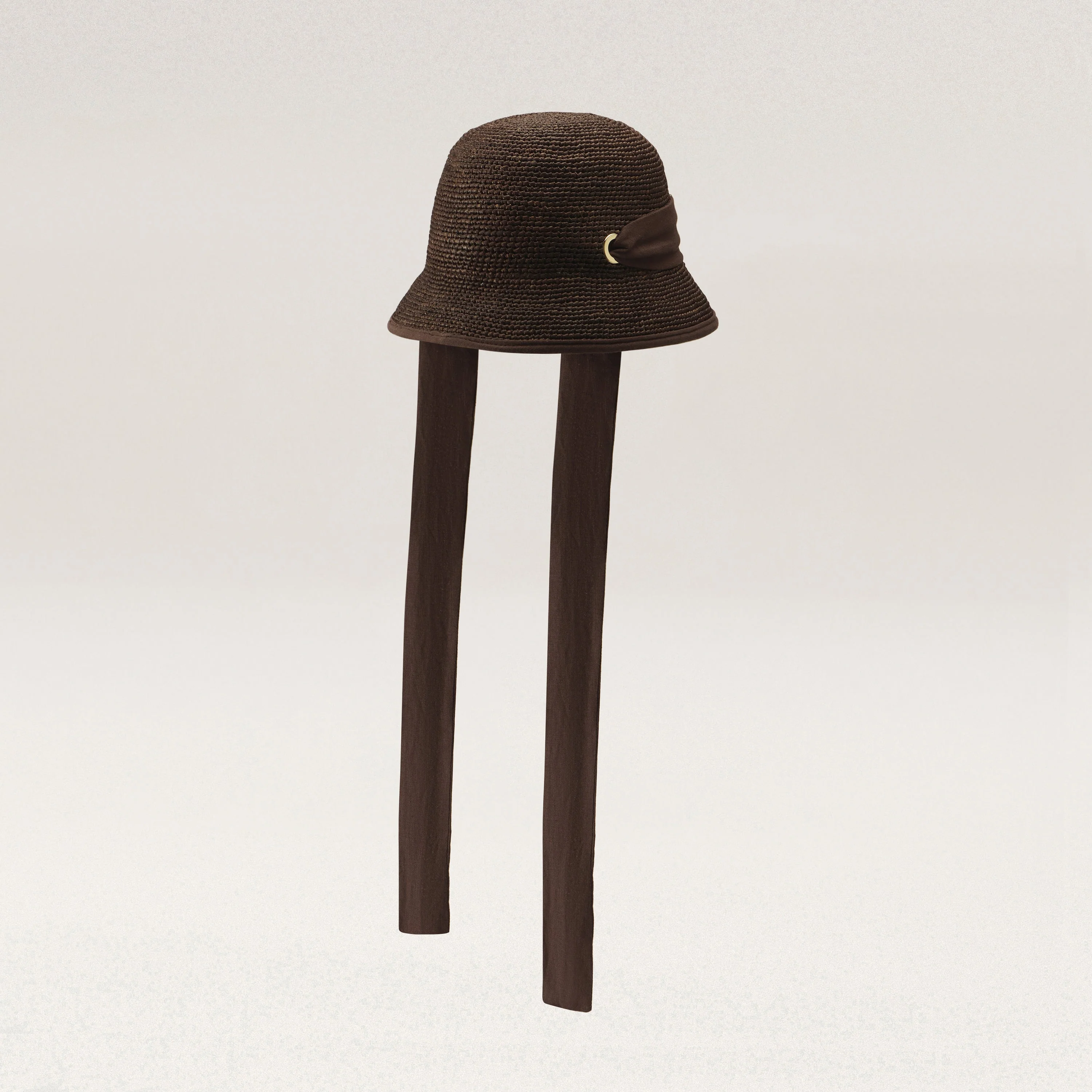 Sana Raffia Cloche - Image 3