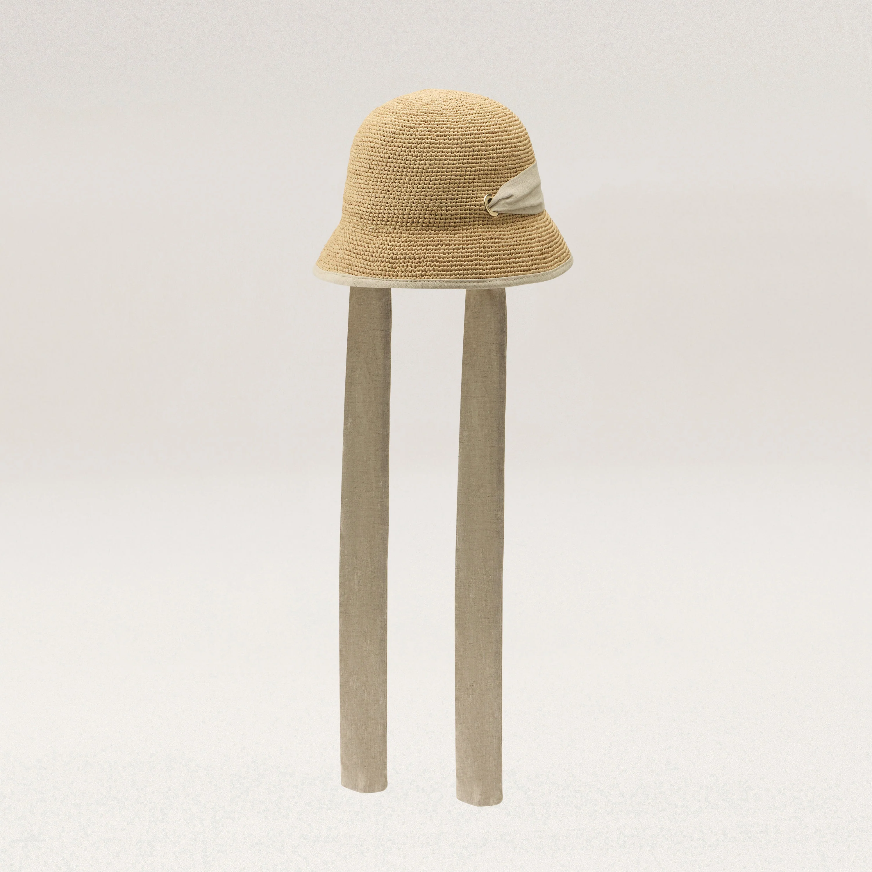 Sana Raffia Cloche - Image 3
