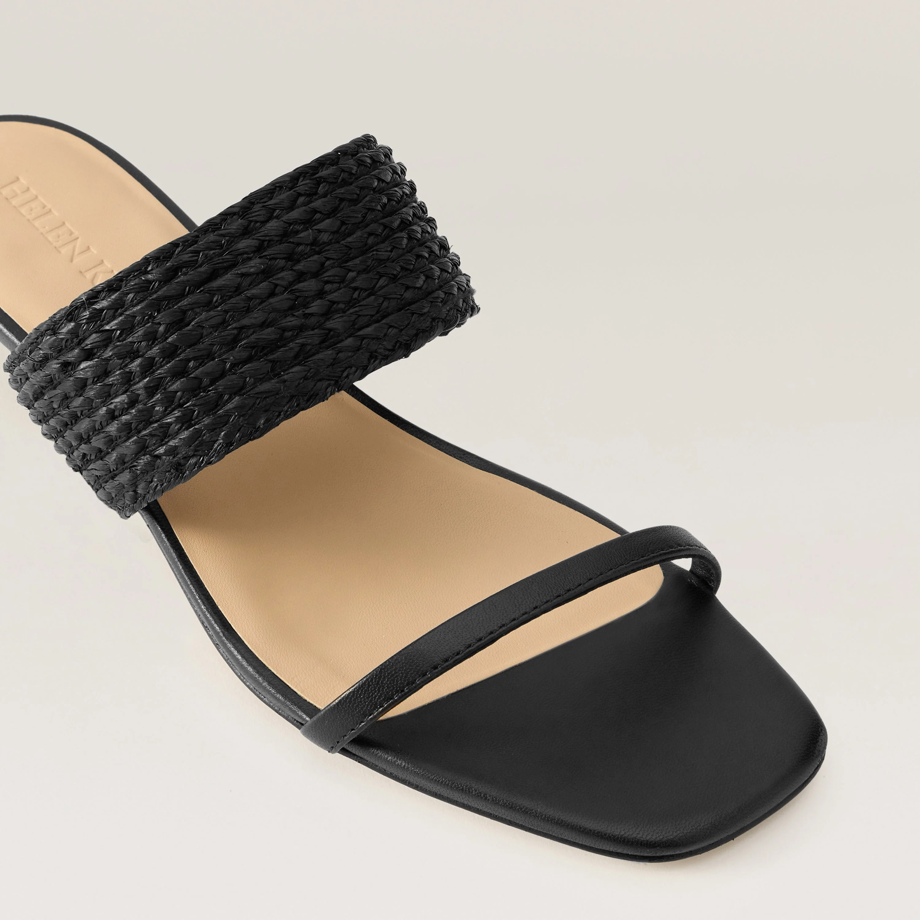 Selene Raffia Braid Heel - Image 4