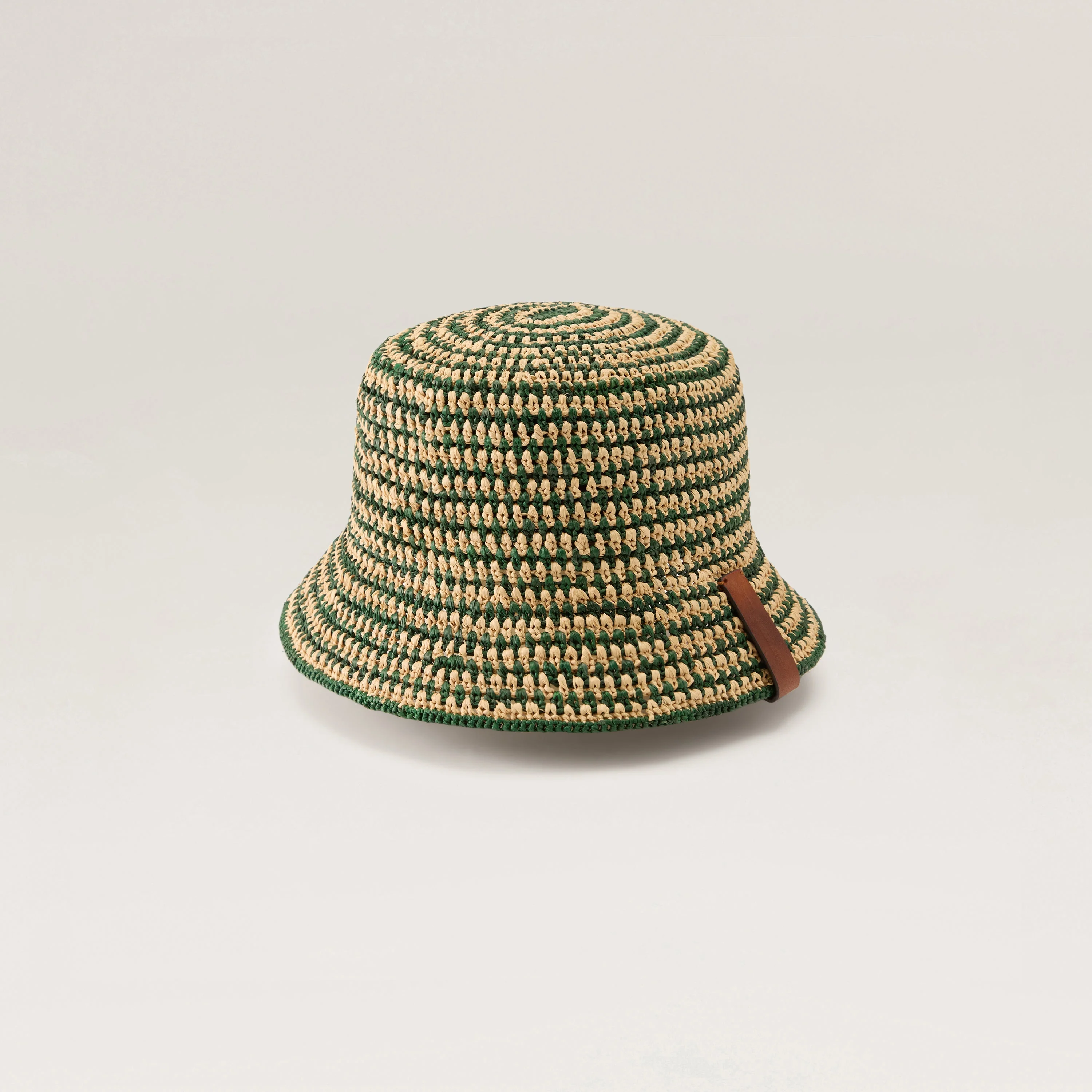 Shashika Raffia Crochet Bucket