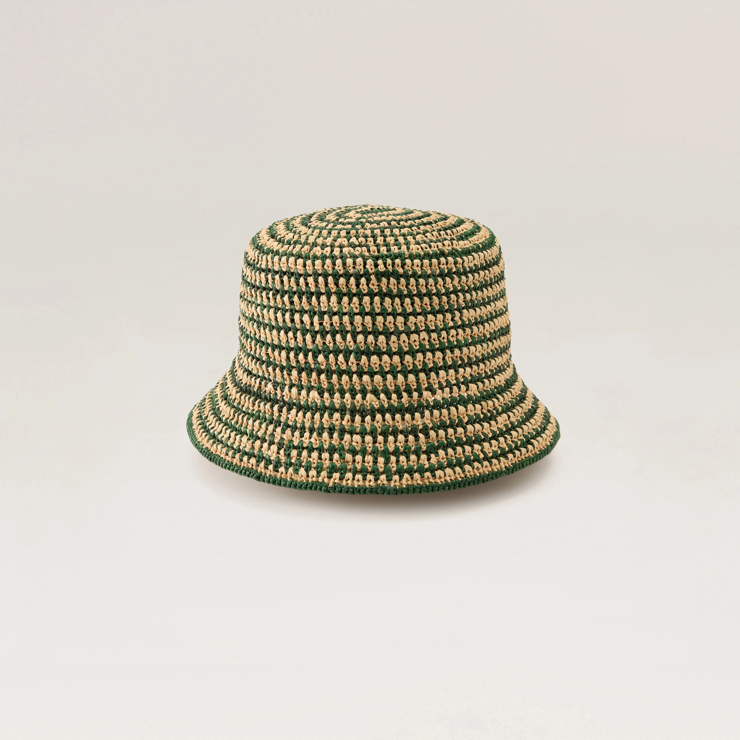 Shashika Raffia Crochet Bucket - Image 3