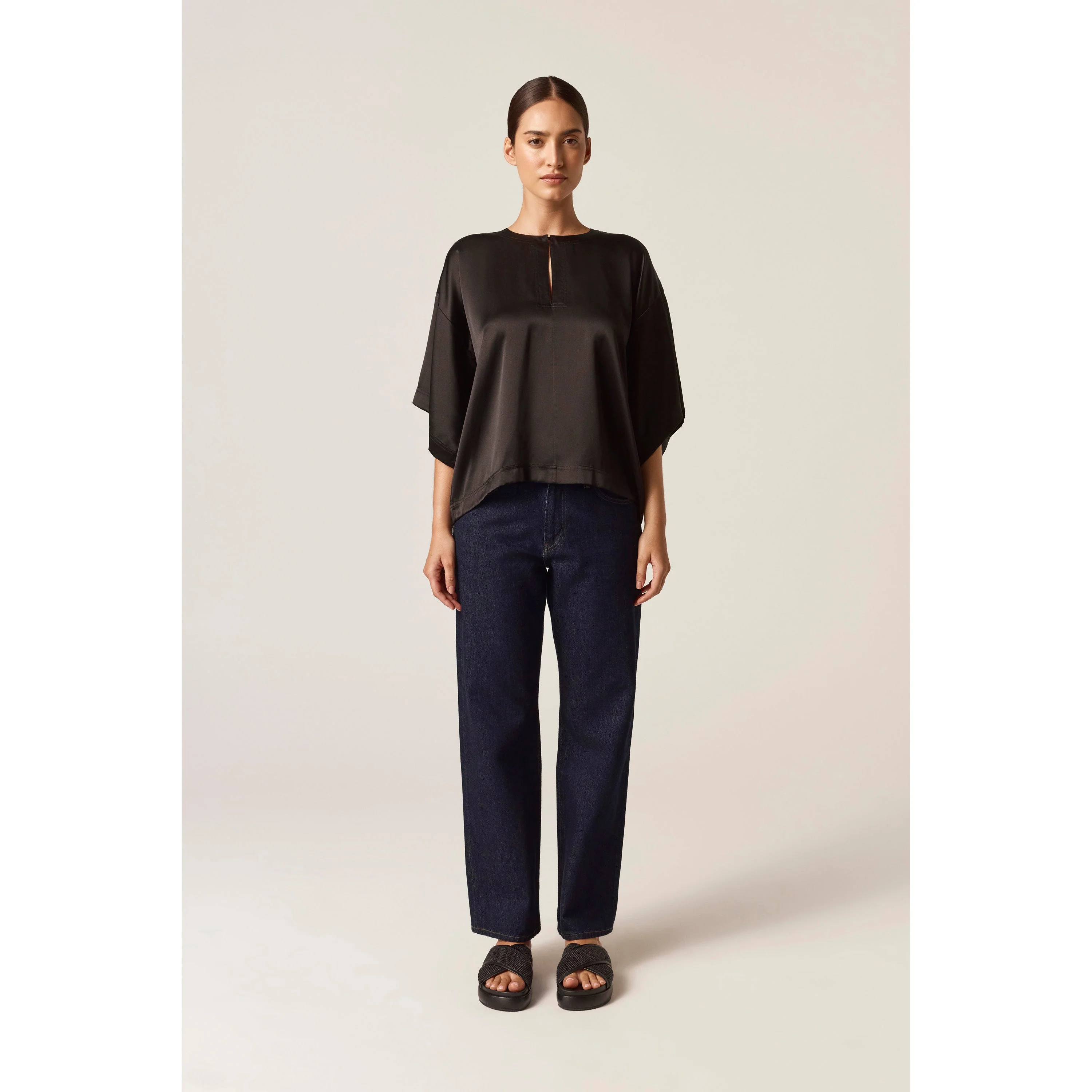 Silk Satin Top