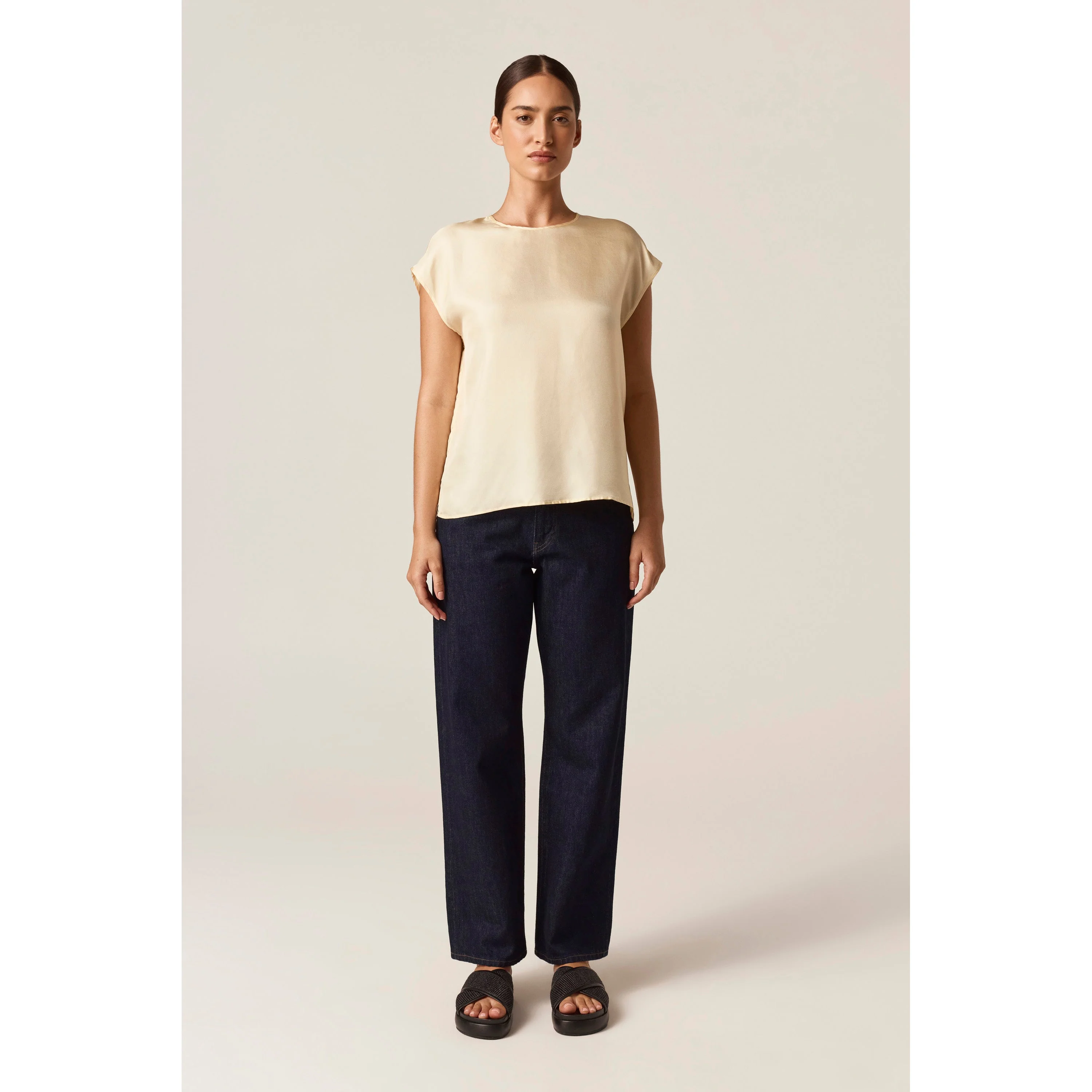 Silk Twill Top