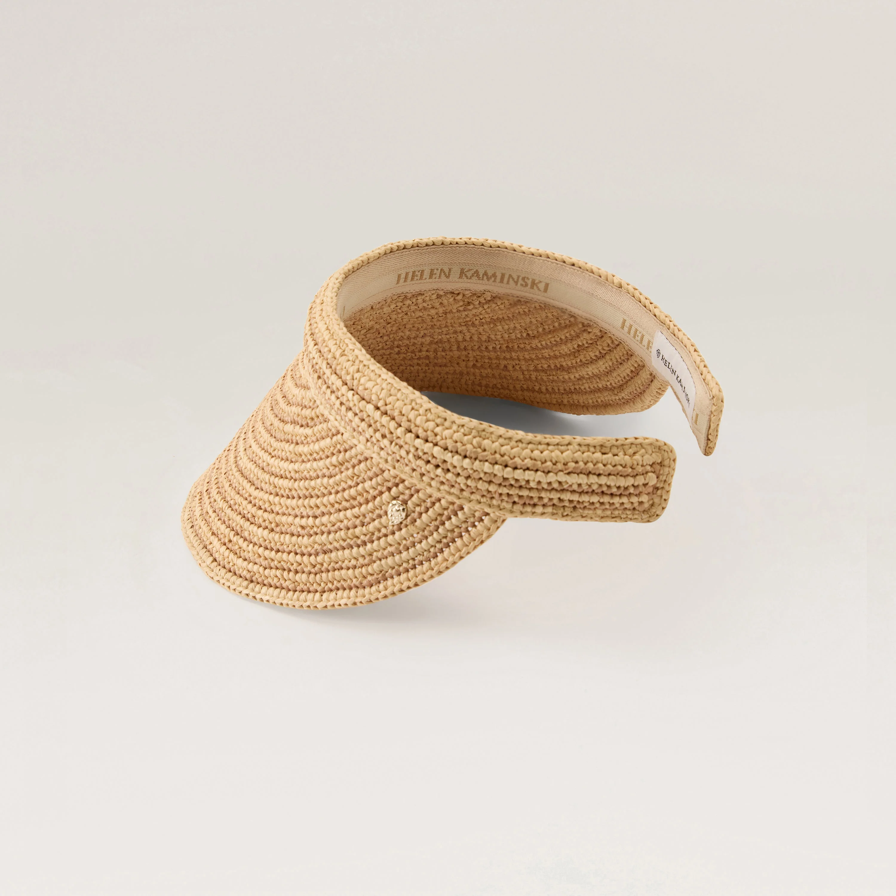 Sunlee Raffia Visor - Image 4