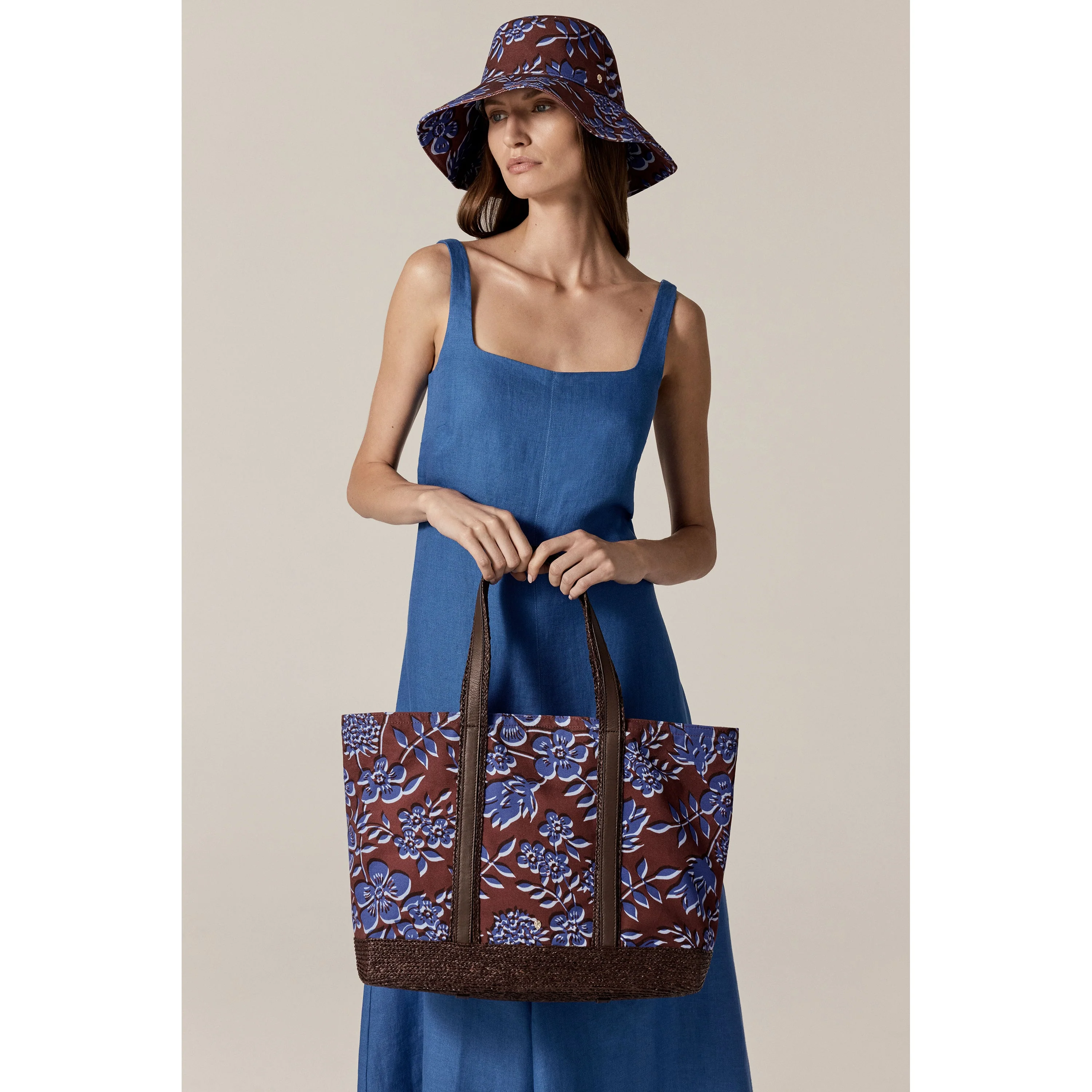Tessa Cotton Canvas Bucket - Image 3