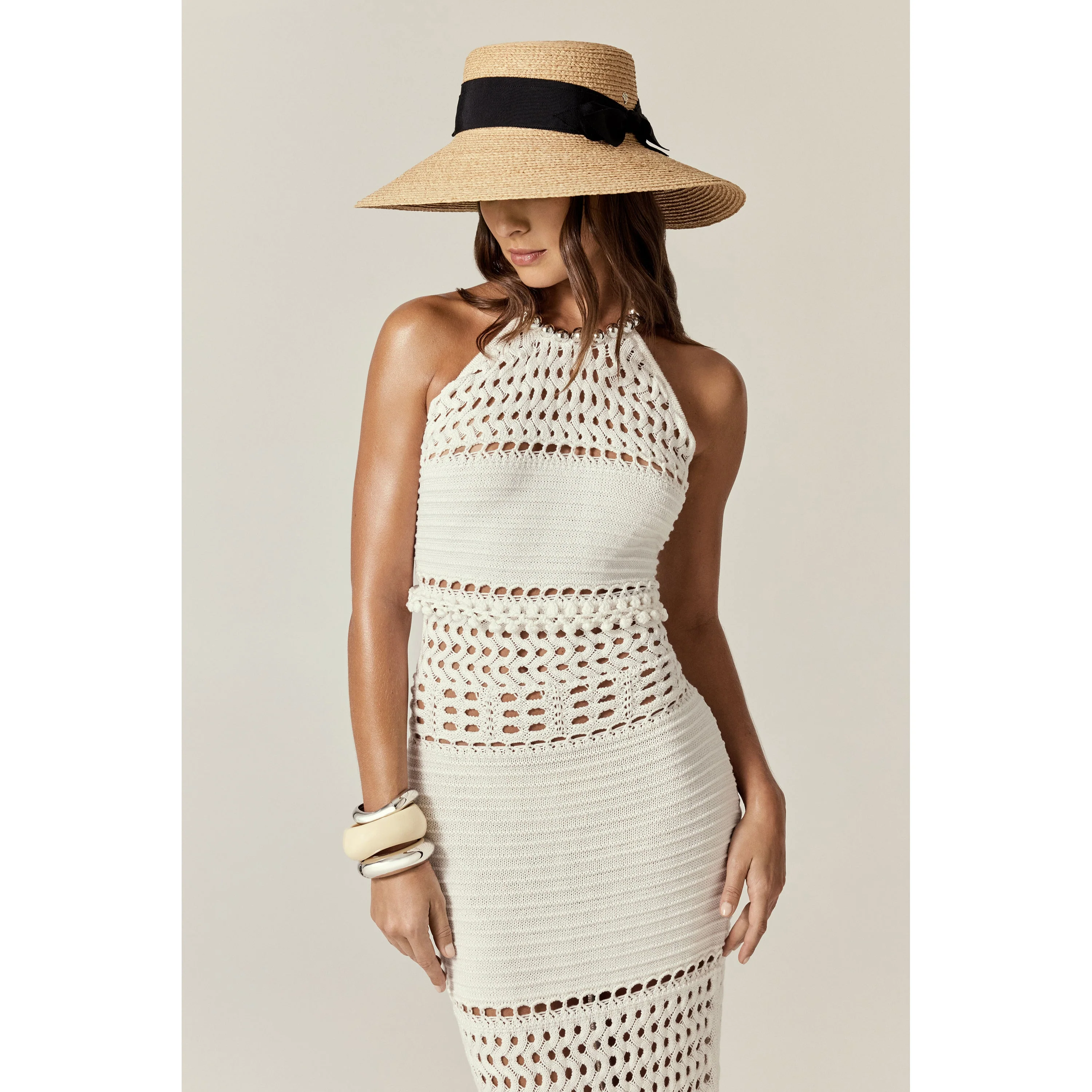 Tilly Raffia Braid Sun Hat - Image 2