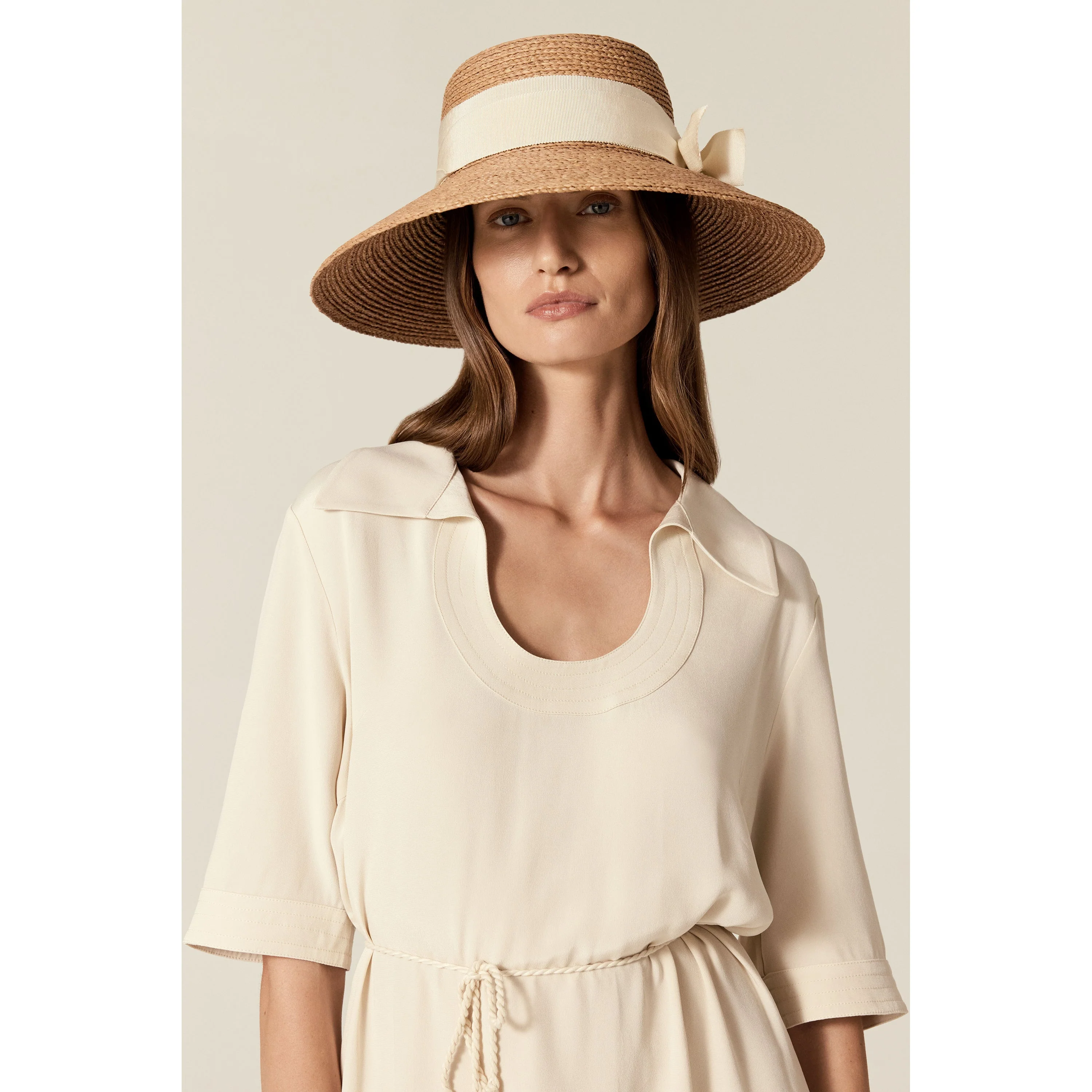Tilly Raffia Braid Sun Hat - Image 2