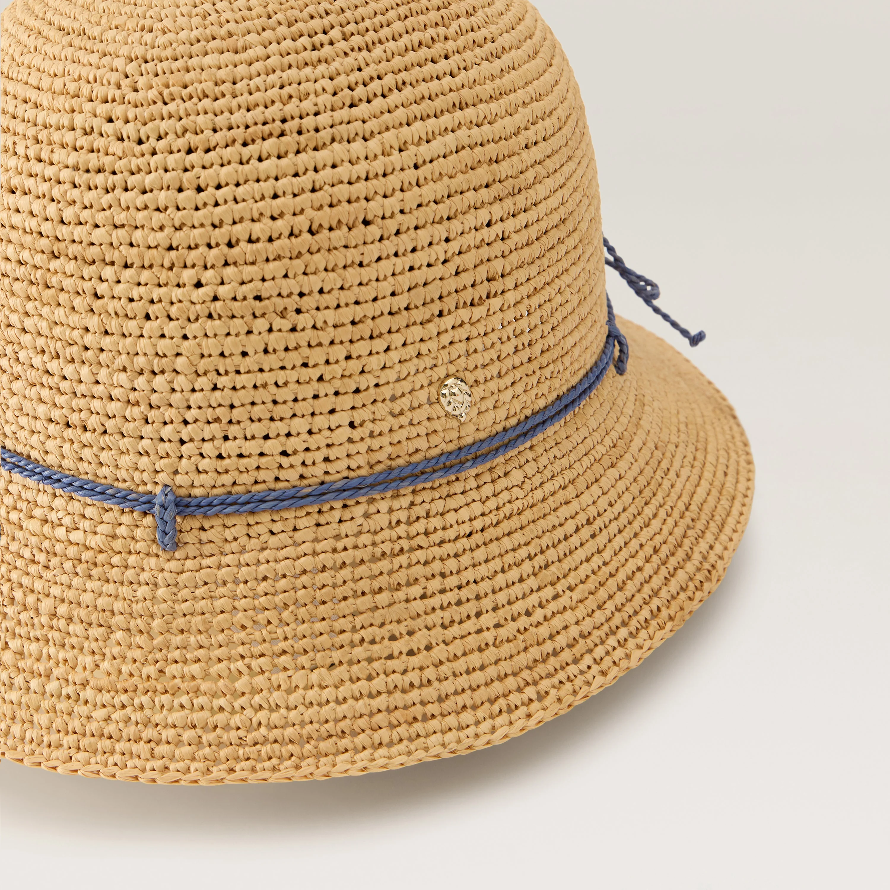 Villa 6 Raffia Crochet Cloche - Image 3