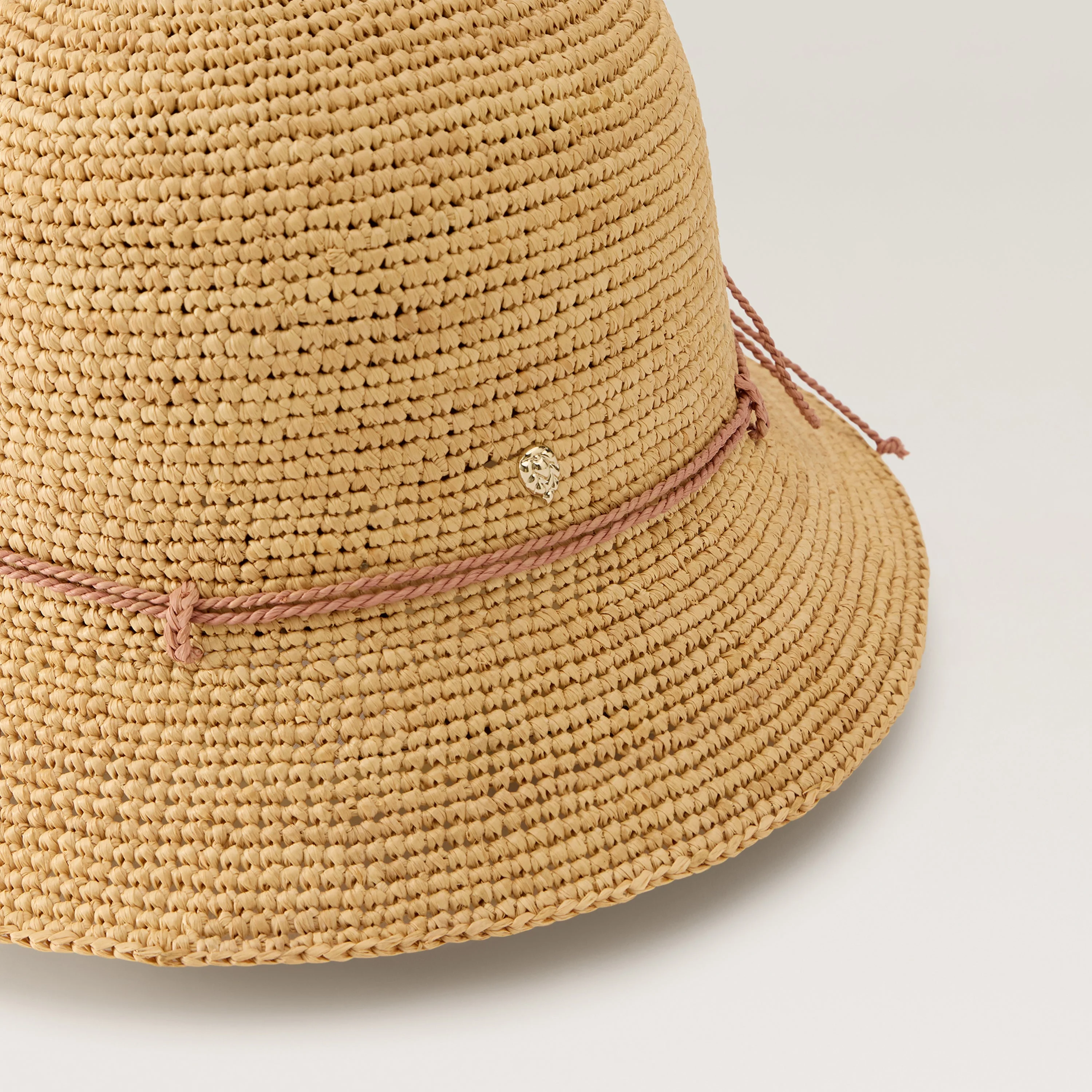 Villa 6 Raffia Crochet Cloche - Image 3